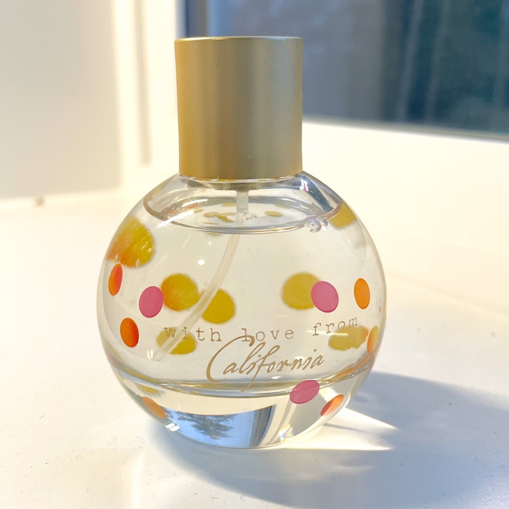“With love from California” perfume